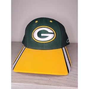 Reebok NFL On‎ Field Equipment Green Bay Packers Cap Hat